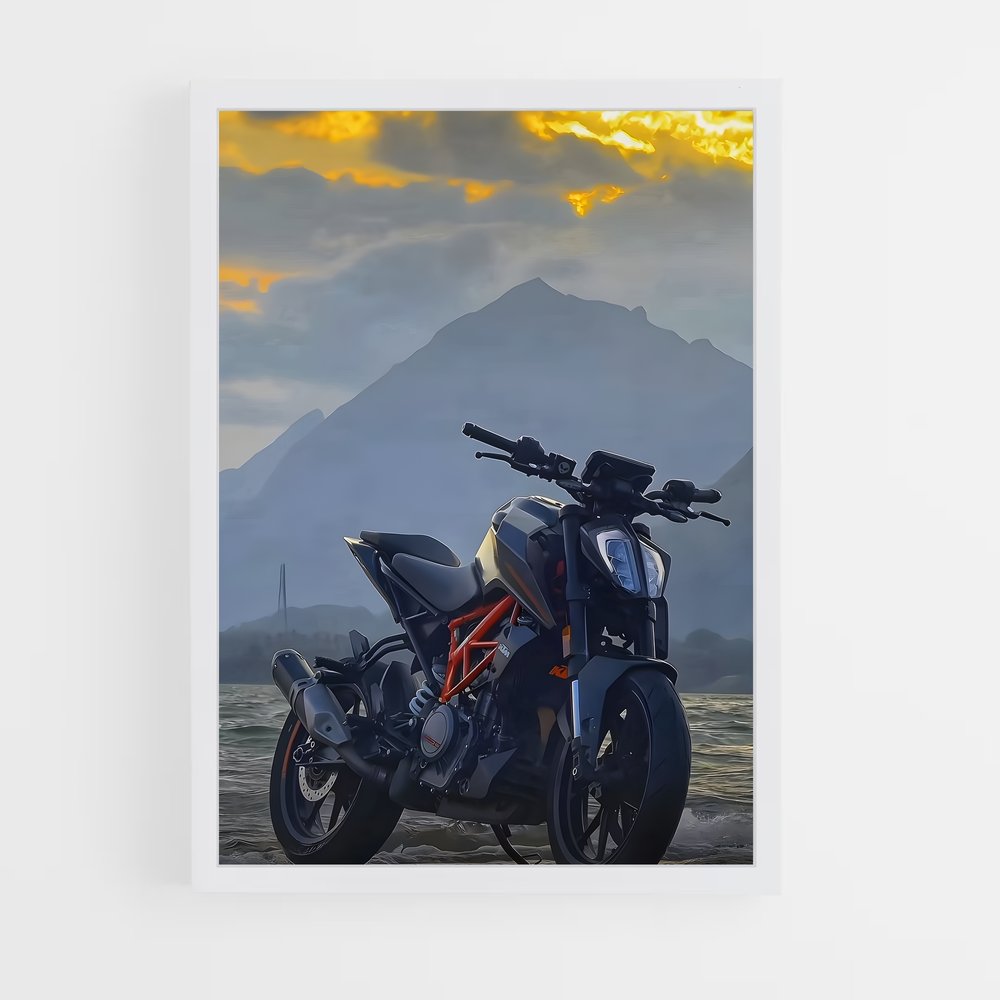 Poster hibou royal – affiche KTM Moto (vue 3)